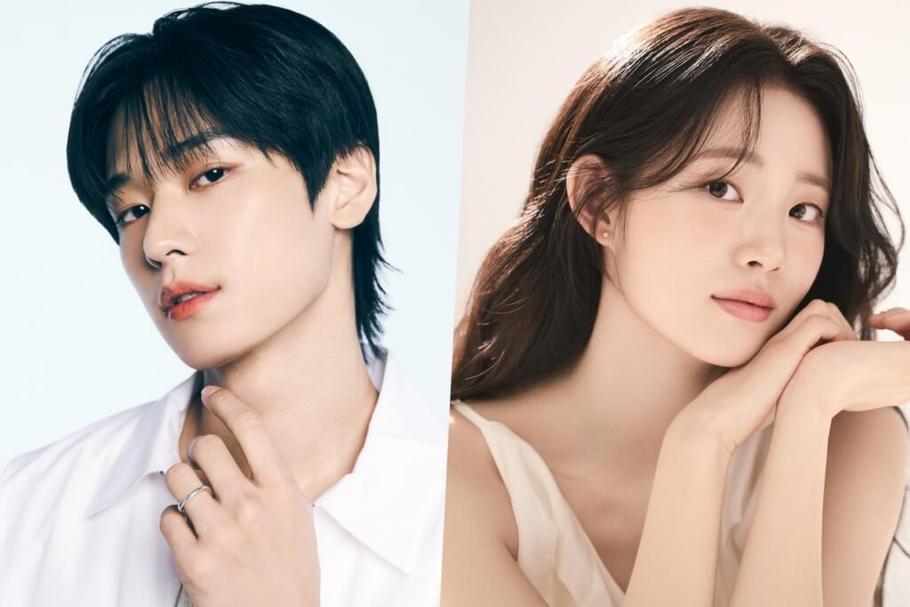 Juyeon, do THE BOYZ, e Shin Si Ah